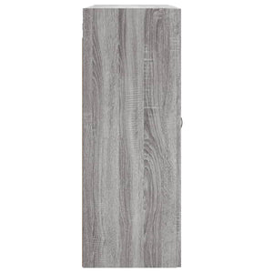 Ντουλάπι Επιτοίχιο Γκρι Sonoma 69,5 x 34 x 90 εκ. Επεξεργ. Ξύλο