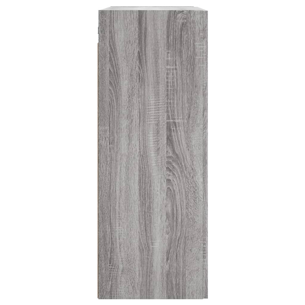 Ντουλάπι Επιτοίχιο Γκρι Sonoma 69,5 x 34 x 90 εκ. Επεξεργ. Ξύλο - Pakobazaar
