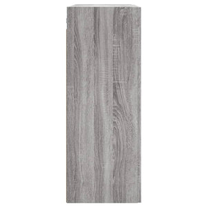 Ντουλάπι Επιτοίχιο Γκρι Sonoma 69,5 x 34 x 90 εκ. Επεξεργ. Ξύλο - Pakobazaar