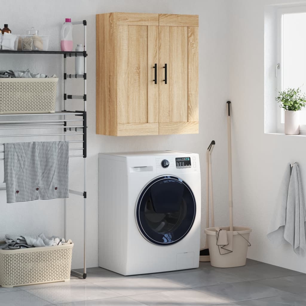 Ντουλάπι Επιτοίχιο Sonoma Δρυς 69,5 x 34 x 90 εκ. Επεξεργ. Ξύλο - Pakobazaar