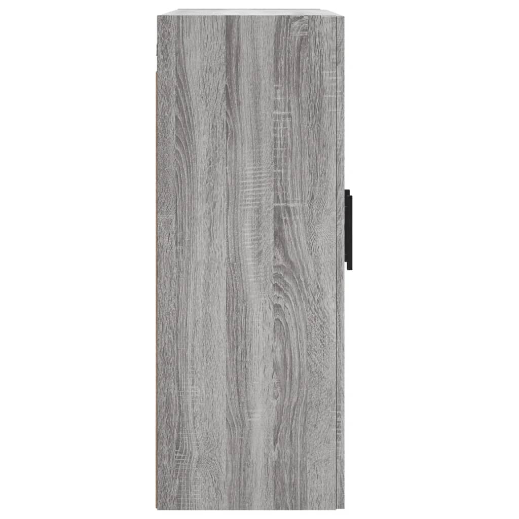 Ντουλάπι Επιτοίχιο Γκρι Sonoma 69,5 x 34 x 90 εκ. Επεξεργ. Ξύλο - Pakobazaar