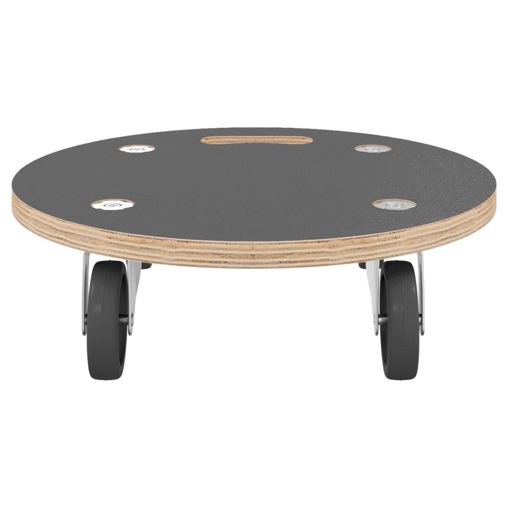 Τρέιλερ Μεταφοράς 2 Τεμ. Στρογγυλά Ø38 x 11,5 εκ. 250 κ. - PAKOBAZAAR