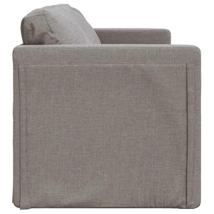 Καναπές-Κρεβάτι Δαπέδου 2 σε 1 Taupe 112x174x55 εκ. Ύφασμα
