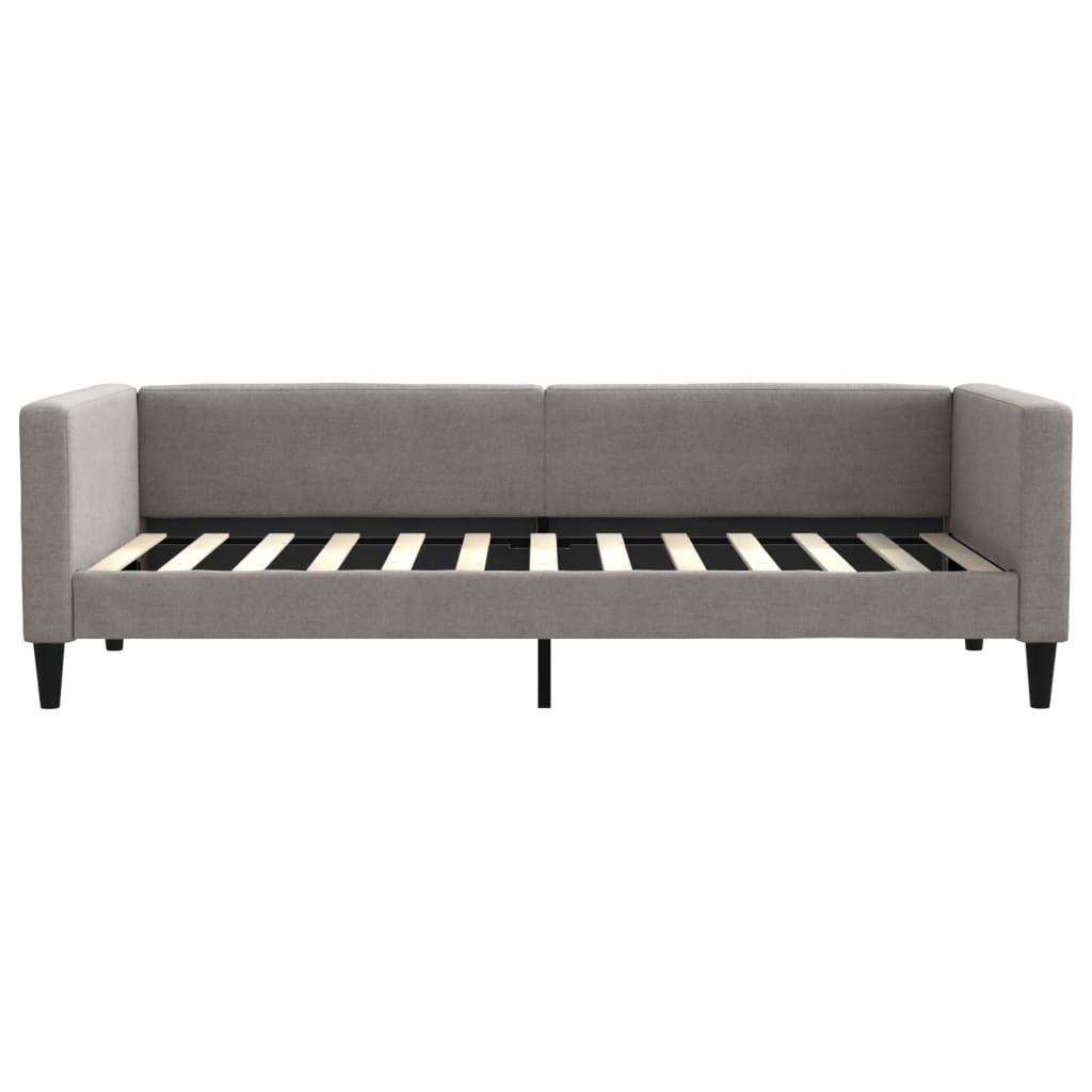 Καναπές Κρεβάτι Taupe 90 x 200 εκ. Υφασμάτινος
