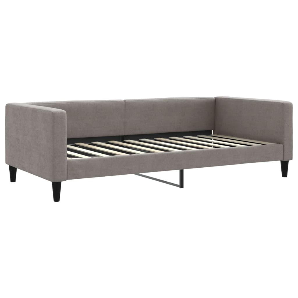 Καναπές Κρεβάτι Taupe 100 x 200 εκ. Υφασμάτινος
