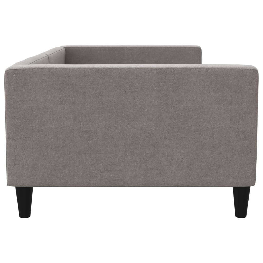 Καναπές Κρεβάτι Taupe 100 x 200 εκ. Υφασμάτινος