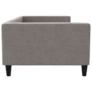 Καναπές Κρεβάτι Taupe 100 x 200 εκ. Υφασμάτινος