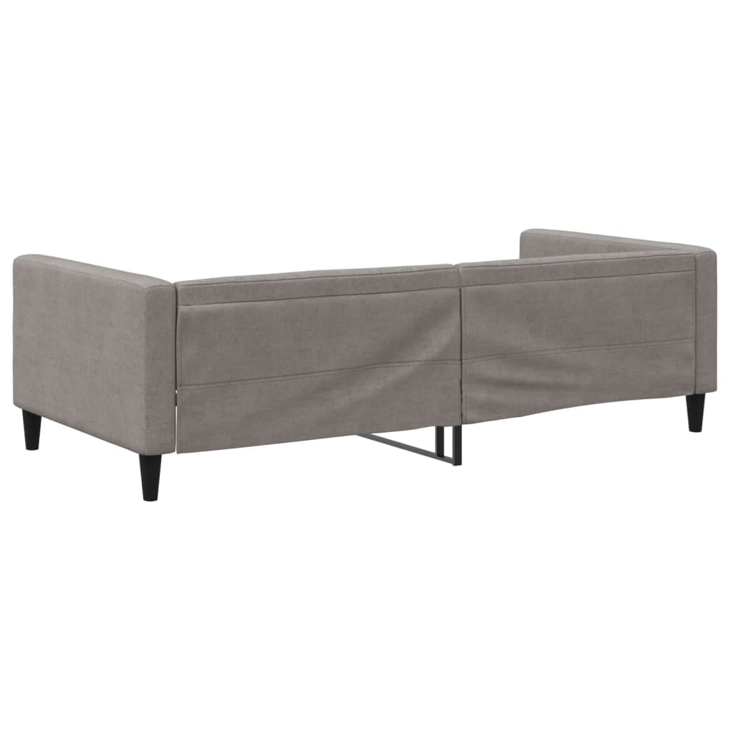 Καναπές Κρεβάτι Taupe 100 x 200 εκ. Υφασμάτινος