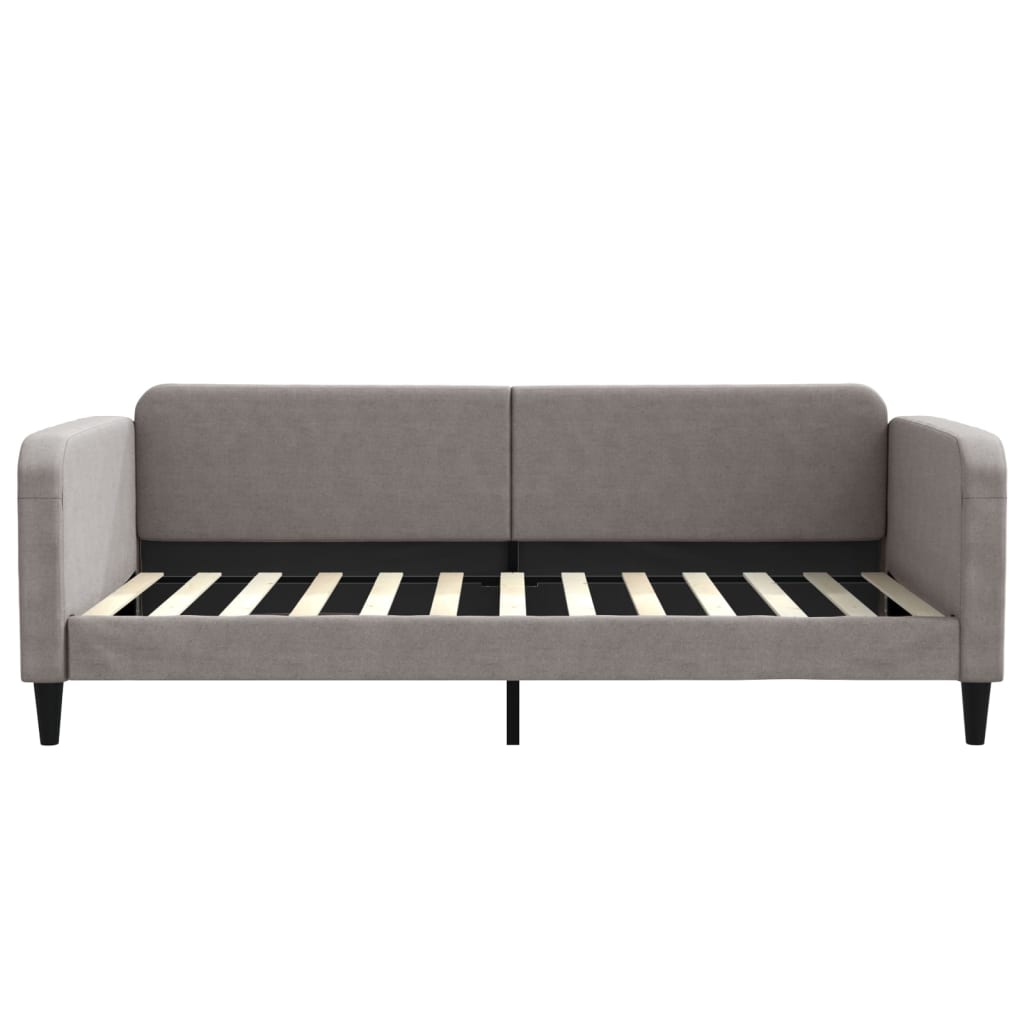 Καναπές Κρεβάτι Taupe 100 x 200 εκ. Υφασμάτινος