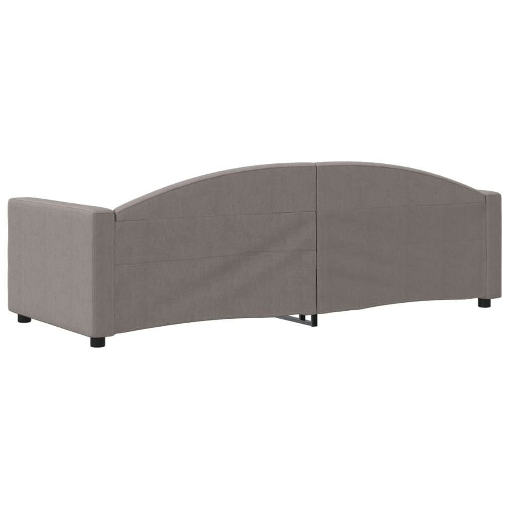 Καναπές Κρεβάτι Taupe 80 x 200 εκ. Υφασμάτινος