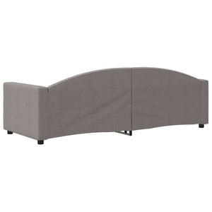 Καναπές Κρεβάτι Taupe 80 x 200 εκ. Υφασμάτινος