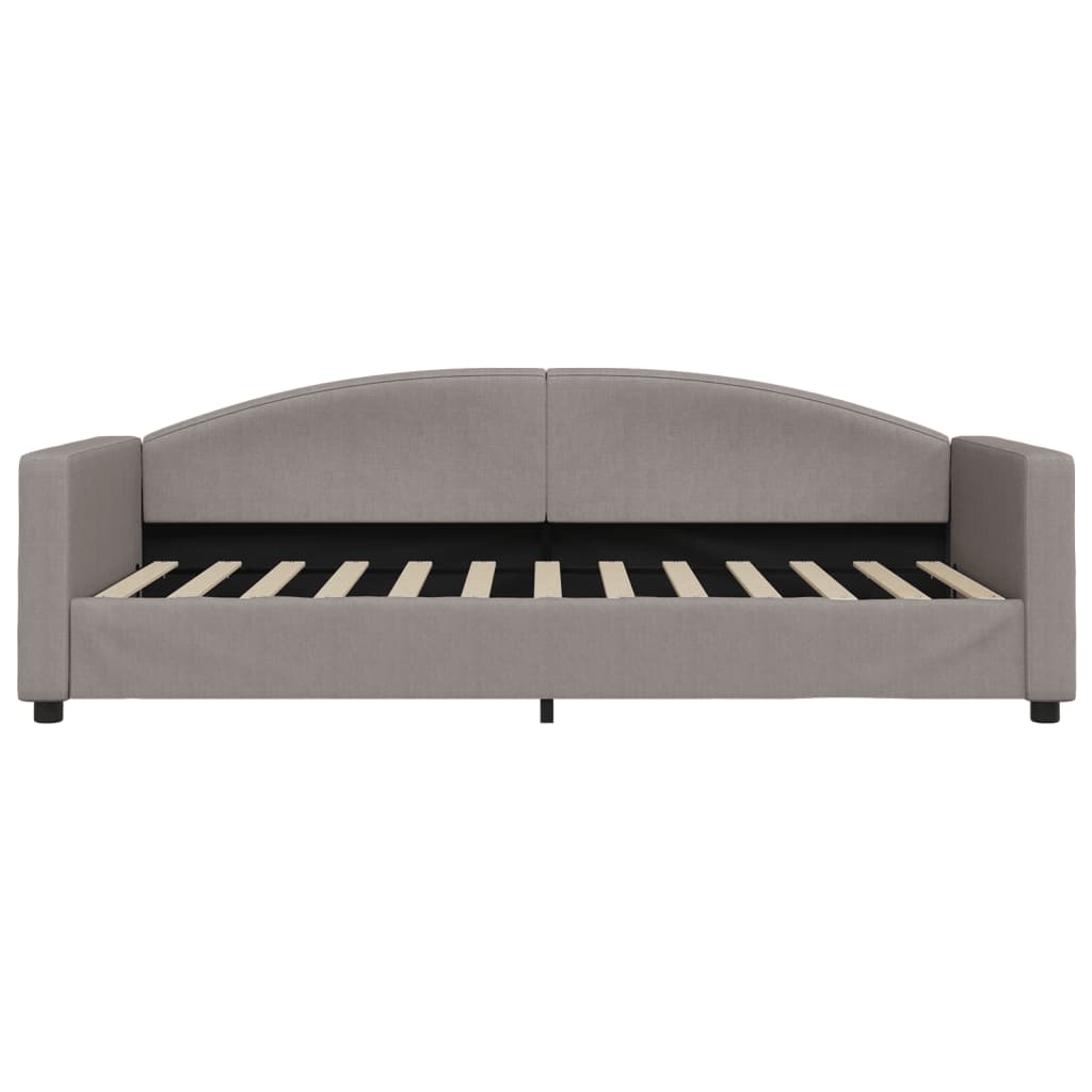 Καναπές Κρεβάτι Taupe 90 x 200 εκ. Υφασμάτινος