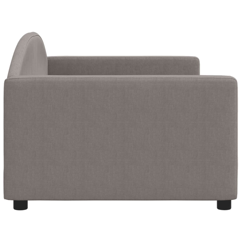 Καναπές Κρεβάτι Taupe 90 x 200 εκ. Υφασμάτινος