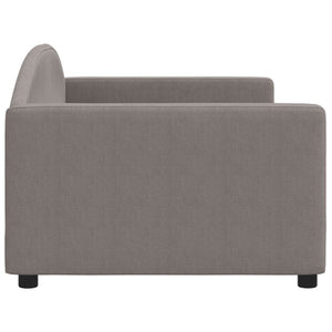 Καναπές Κρεβάτι Taupe 90 x 200 εκ. Υφασμάτινος