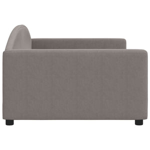 Καναπές Κρεβάτι Taupe 100 x 200 εκ. Υφασμάτινος
