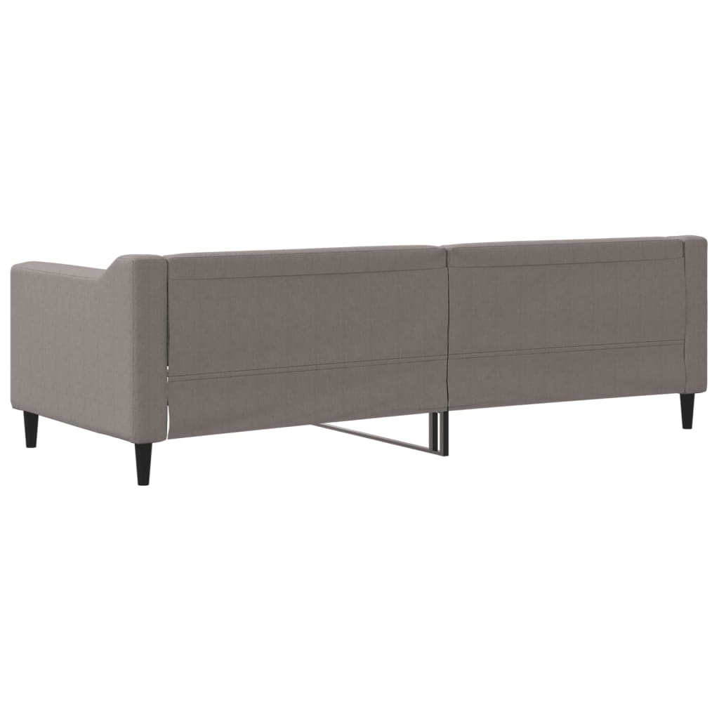Καναπές Κρεβάτι Taupe 80 x 200 εκ. Υφασμάτινος