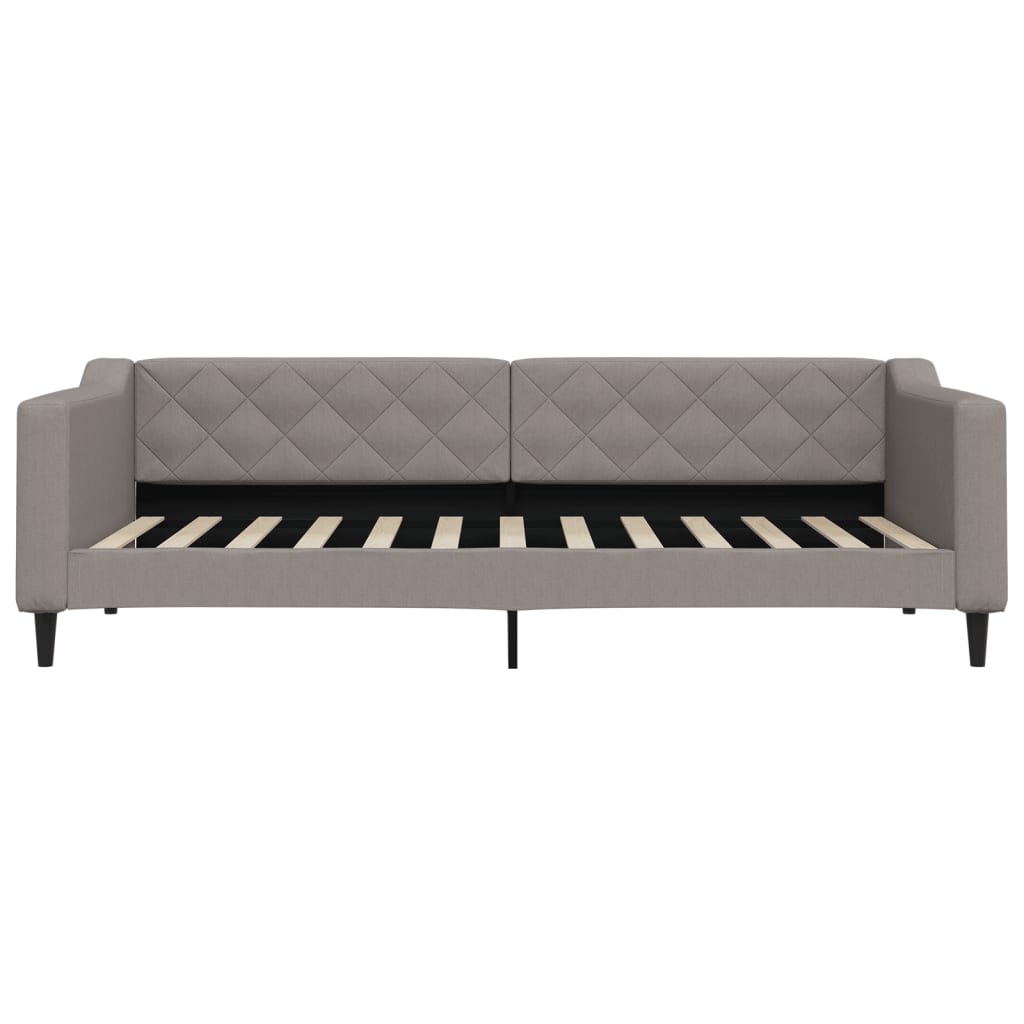 Καναπές Κρεβάτι Taupe 90 x 200 εκ. Υφασμάτινος - Pakobazaar