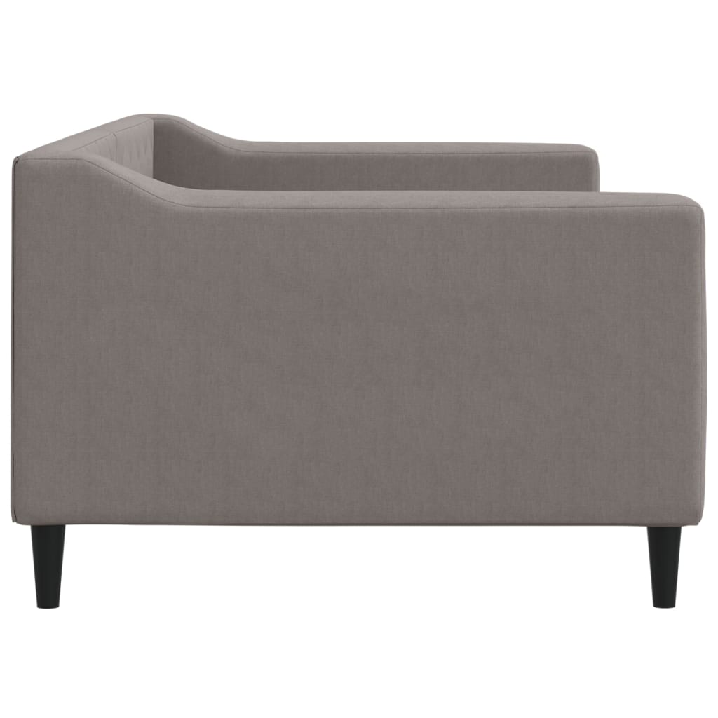 Καναπές Κρεβάτι Taupe 90 x 200 εκ. Υφασμάτινος - Pakobazaar
