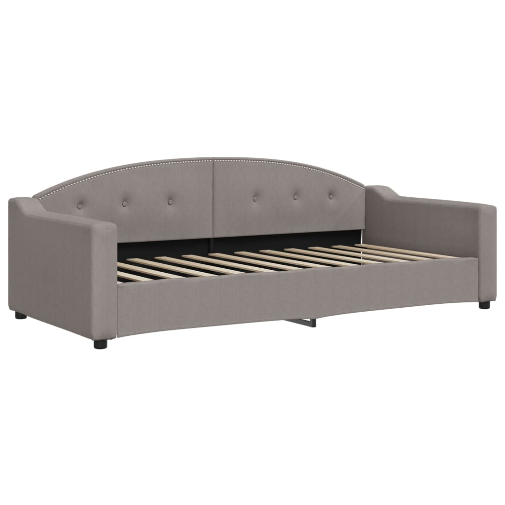 Καναπές Κρεβάτι Taupe 90 x 200 εκ. Υφασμάτινος