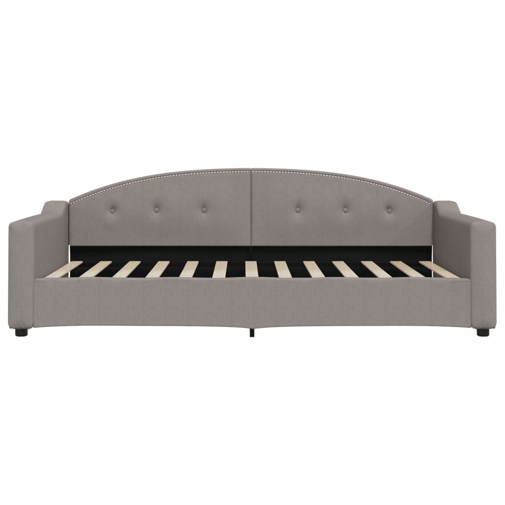 Καναπές Κρεβάτι Taupe 100 x 200 εκ. Υφασμάτινος