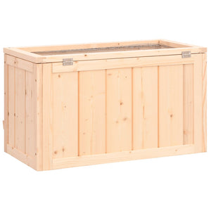 Κλουβί Χάμστερ 60 x 30 x 35 εκ. από Μασίφ Ξύλο Ελάτης - PAKOBAZAAR
