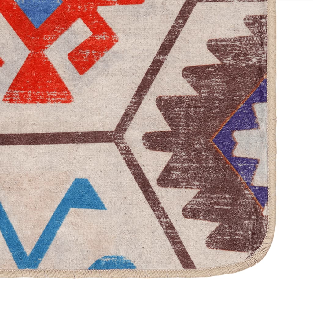 Χαλί Πλενόμενο Αντιολισθητικό Πολύχρωμο 160 x 230 εκ. - PAKOBAZAAR