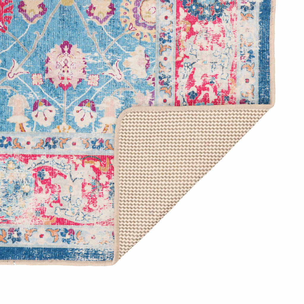 Χαλί Πλενόμενο Αντιολισθητικό Πολύχρωμο 80 x 150 εκ. - PAKOBAZAAR