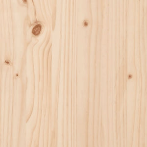 Σκελετός Κρεβατιού Χωρίς Στρώμα 160x200 εκ Μασίφ Ξύλο Πεύκου - Pakobazaar