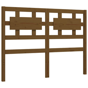 Πλαίσιο Κρεβατιού με Κεφαλάρι Μελί Μασίφ Ξύλο Double