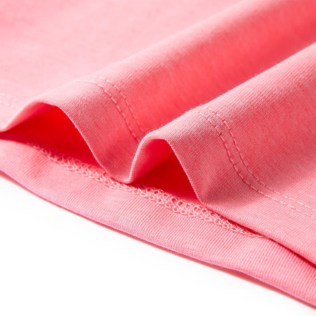 Μπλουζάκι Παιδικό Νέον Ροζ 116 - Pakobazaar