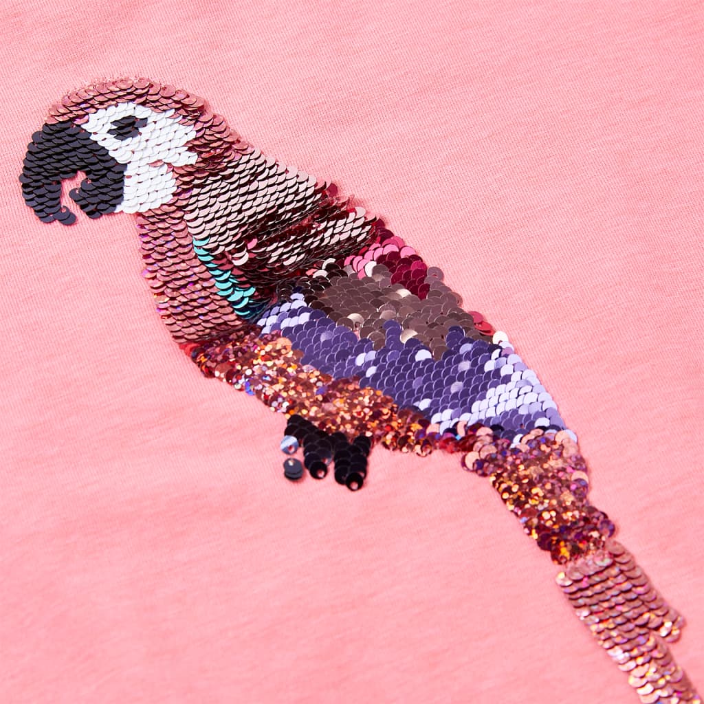 Μπλουζάκι Παιδικό Φλούο Ροζ 128 - Pakobazaar