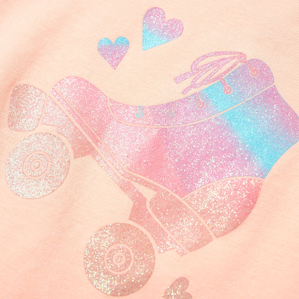 Μπλουζάκι Παιδικό Ανοιχτό Πορτοκαλί 128 - Pakobazaar