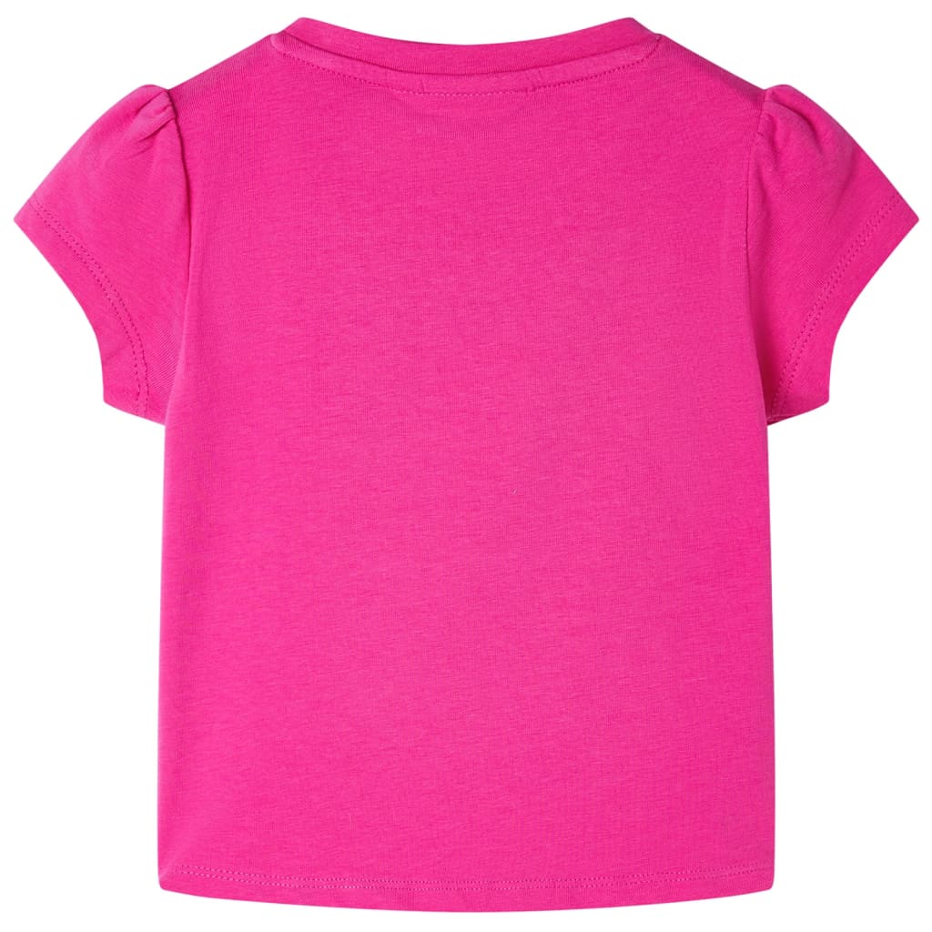 Μπλουζάκι Παιδικό Σκούρο Ροζ 128