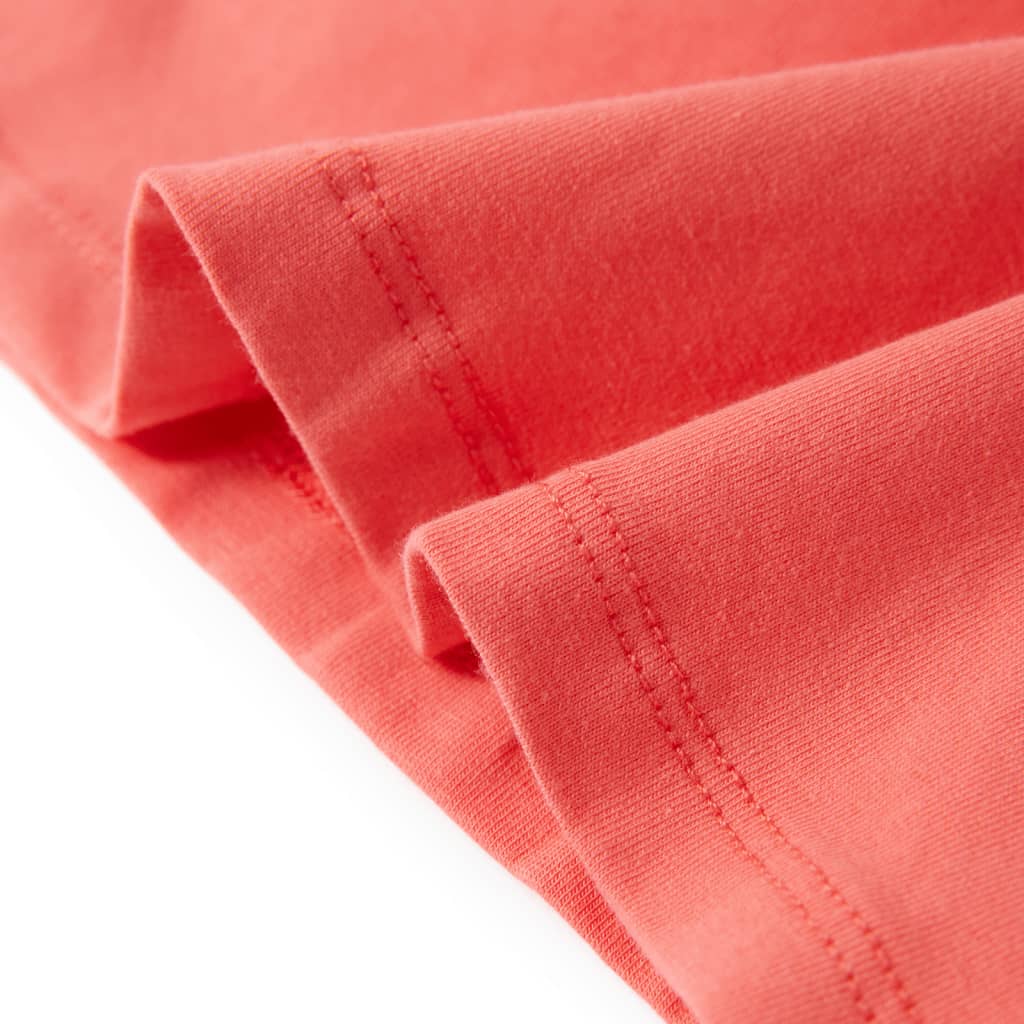 Αμάνικο Μπλουζάκι Παιδικό Σχέδιο Μονόκερος Κοραλί 128 - Pakobazaar