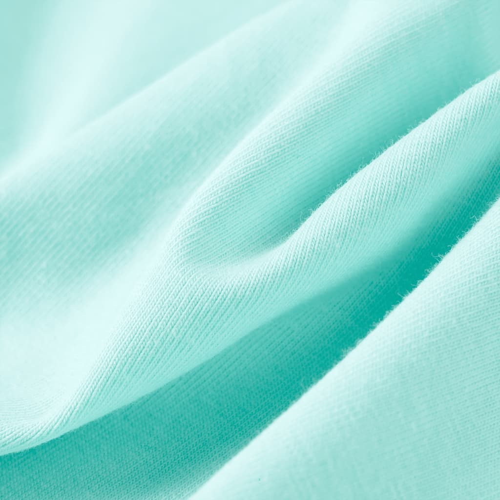 Μπλουζάκι Παιδικό Κοντομάνικο Ανοιχτό Χρώμα Άκουα 128 - Pakobazaar