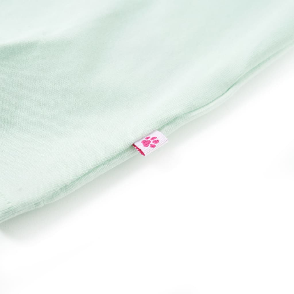 Μπλουζάκι Παιδικό Ανοιχτό Χρώμα Μέντας 104 - Pakobazaar