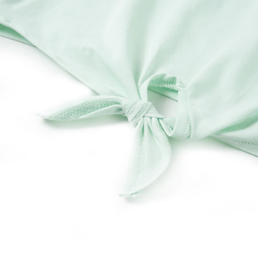 Μπλουζάκι Παιδικό Ανοιχτό Χρώμα Μέντας 104 - Pakobazaar