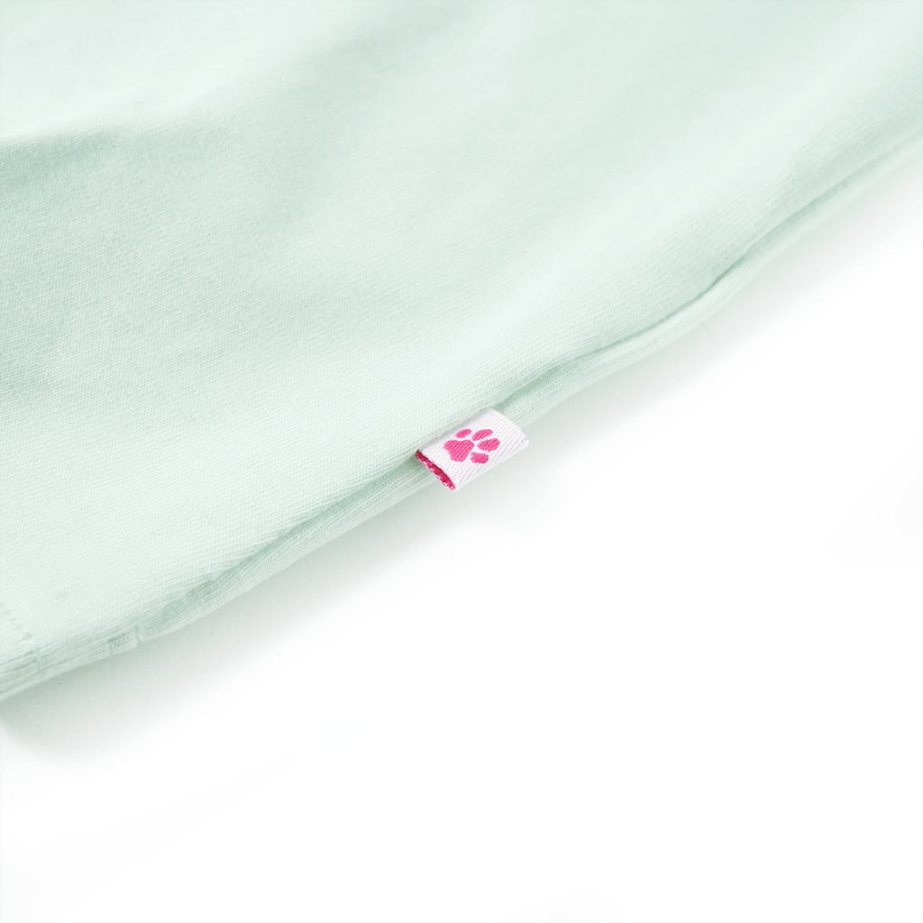 Μπλουζάκι Παιδικό Ανοιχτό Χρώμα Μέντας 140 - Pakobazaar