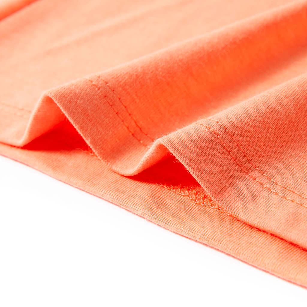 Μπλουζάκι Παιδικό Νέον Πορτοκαλί 140 - Pakobazaar