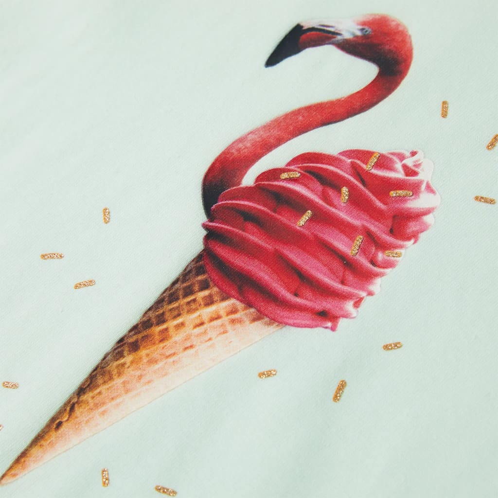 Μπλουζάκι Παιδικό Ανοιχτό Χρώμα Μέντας 128 - Pakobazaar