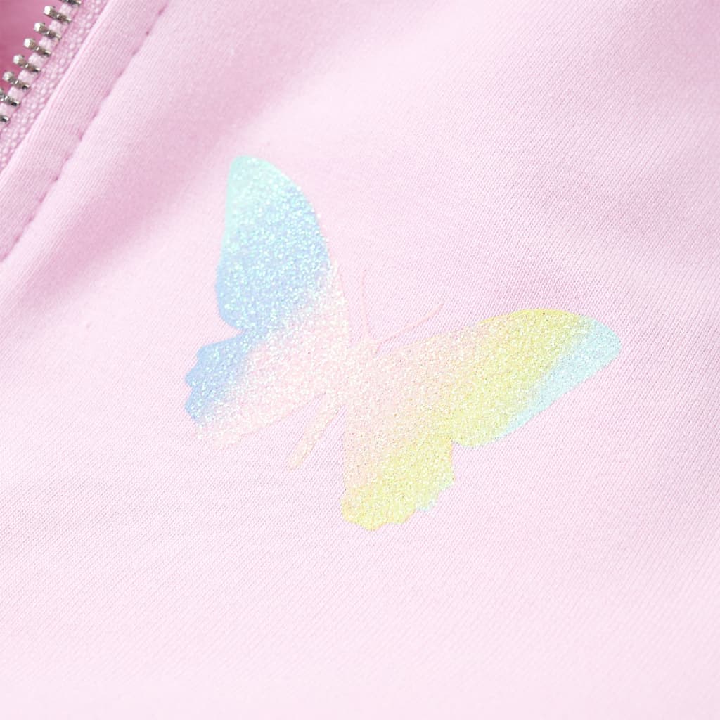 Φούτερ Παιδικό με Κουκούλα Ανοιχτό Ροζ 92 - Pakobazaar