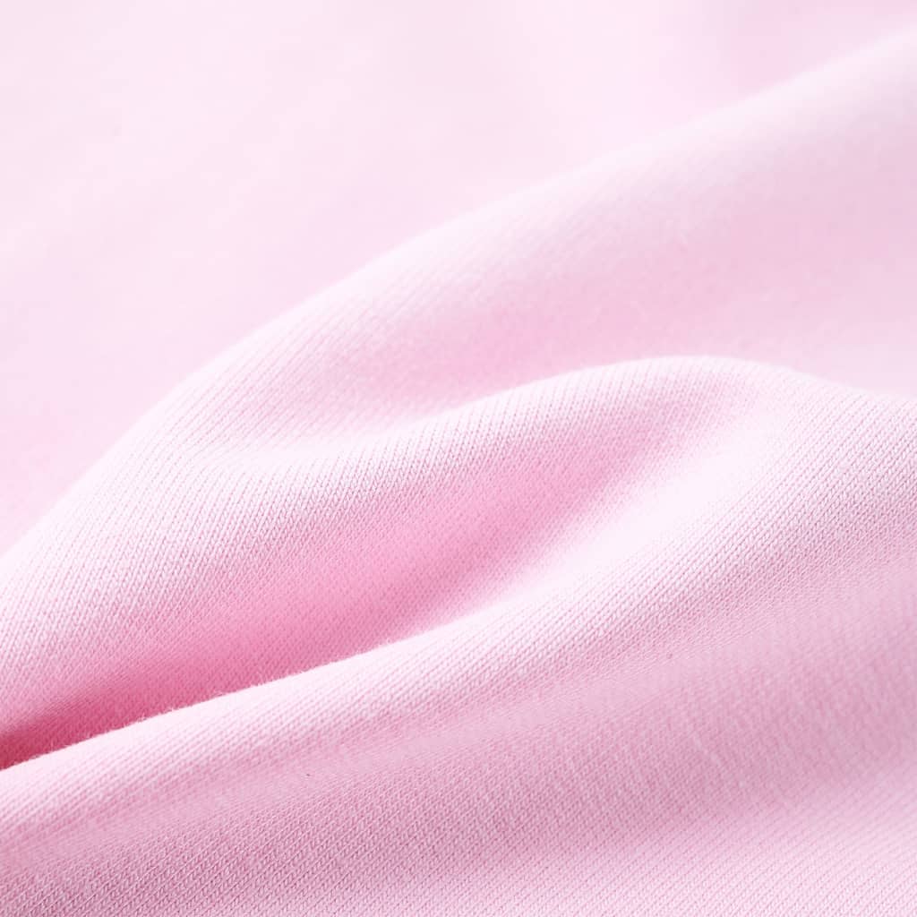 Φούτερ Παιδικό με Κουκούλα Ανοιχτό Ροζ 92 - Pakobazaar