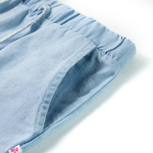 Σορτσάκι Παιδικό Απαλό Denim Μπλε 128 - Pakobazaar