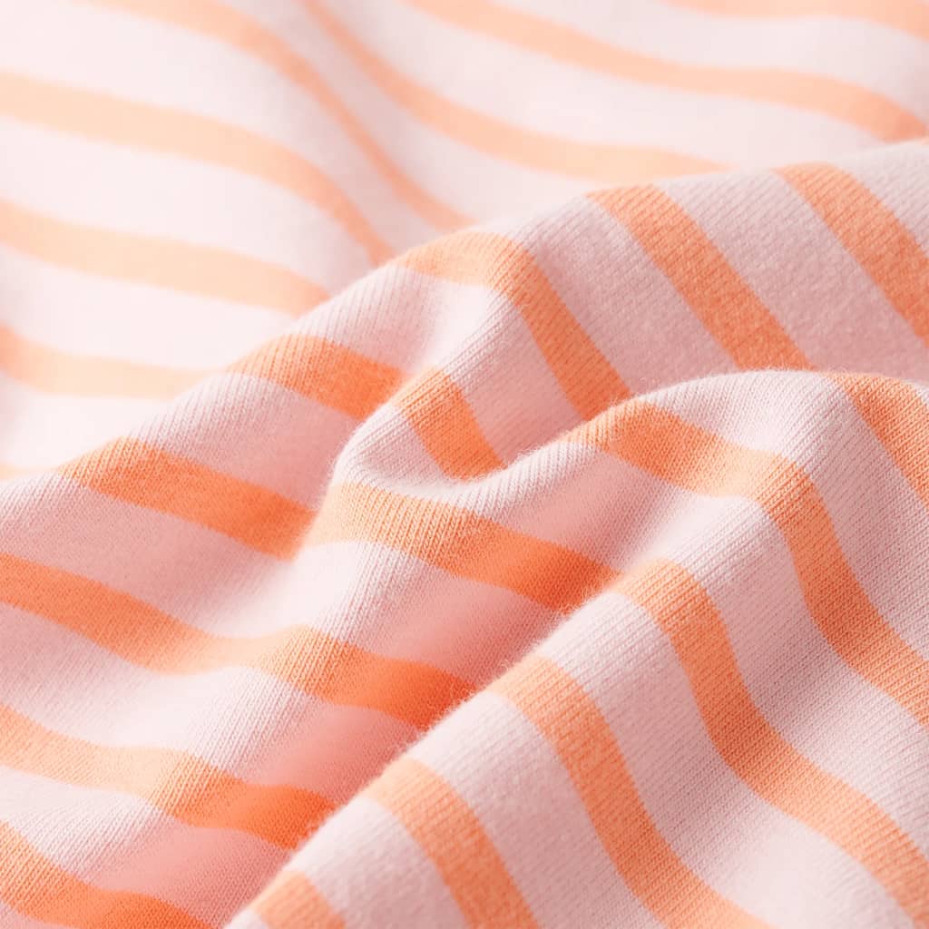 Φούστα Παιδική Ίσια με Ρίγες Ροζ 140 - Pakobazaar