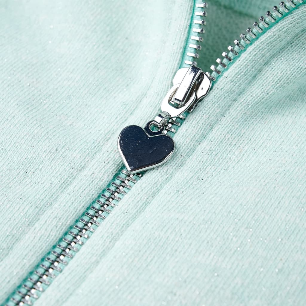 Ζακέτα Φούτερ Παιδική με Κουκούλα/Φερμουάρ Μικτή Μέντα 92 - Pakobazaar