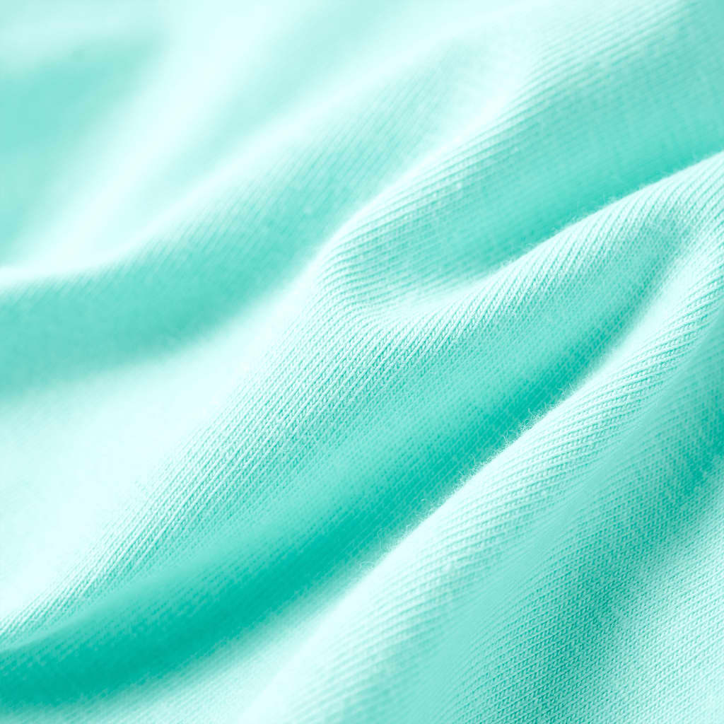 Μπλουζάκι Παιδικό Ανοιχτό Χρώμα Μέντας 140 - Pakobazaar