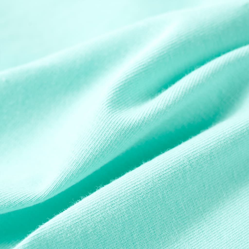 Μπλουζάκι Παιδικό Ανοιχτό Χρώμα Μέντας 116 - Pakobazaar