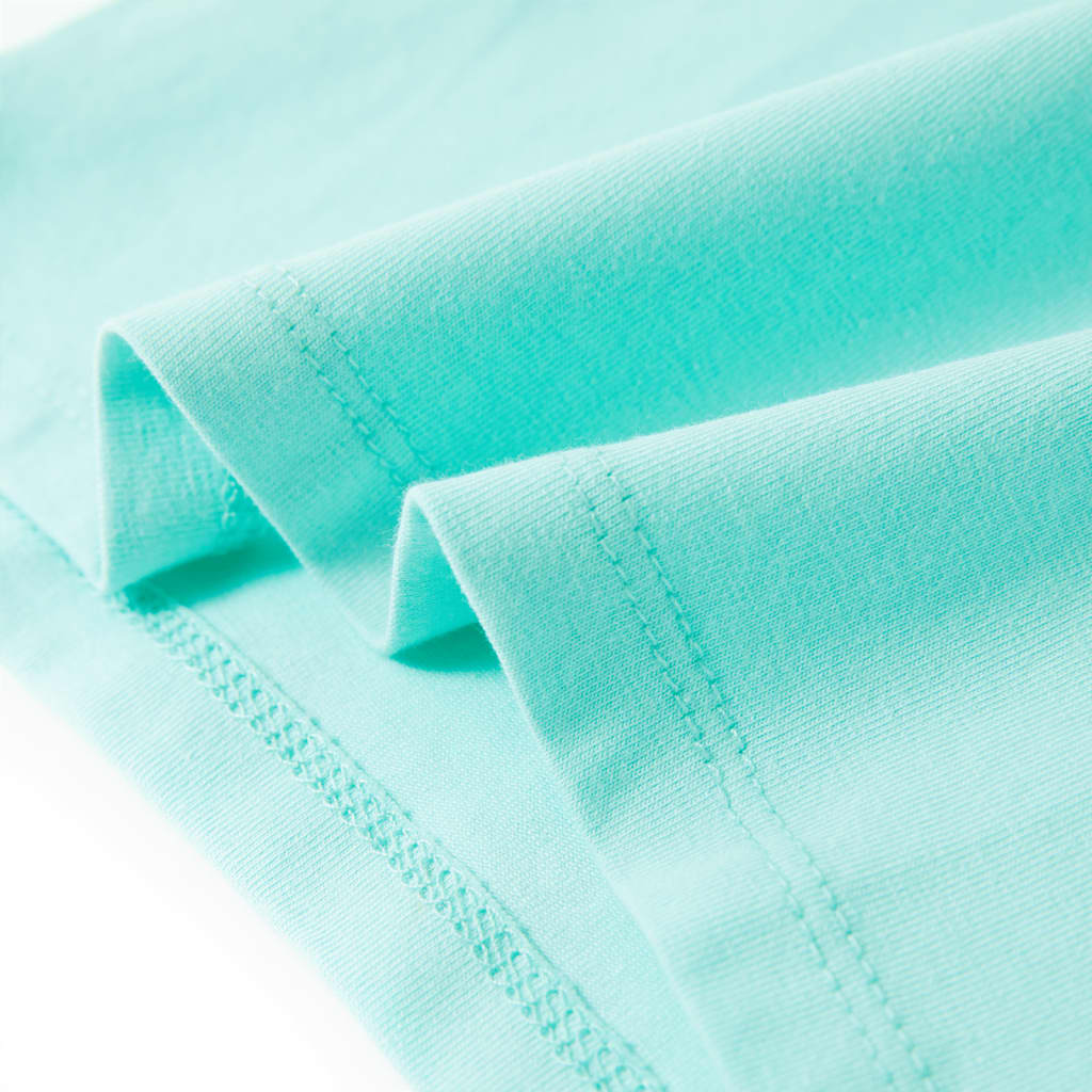 Μπλουζάκι Παιδικό Ανοιχτό Χρώμα Μέντας 92 - Pakobazaar