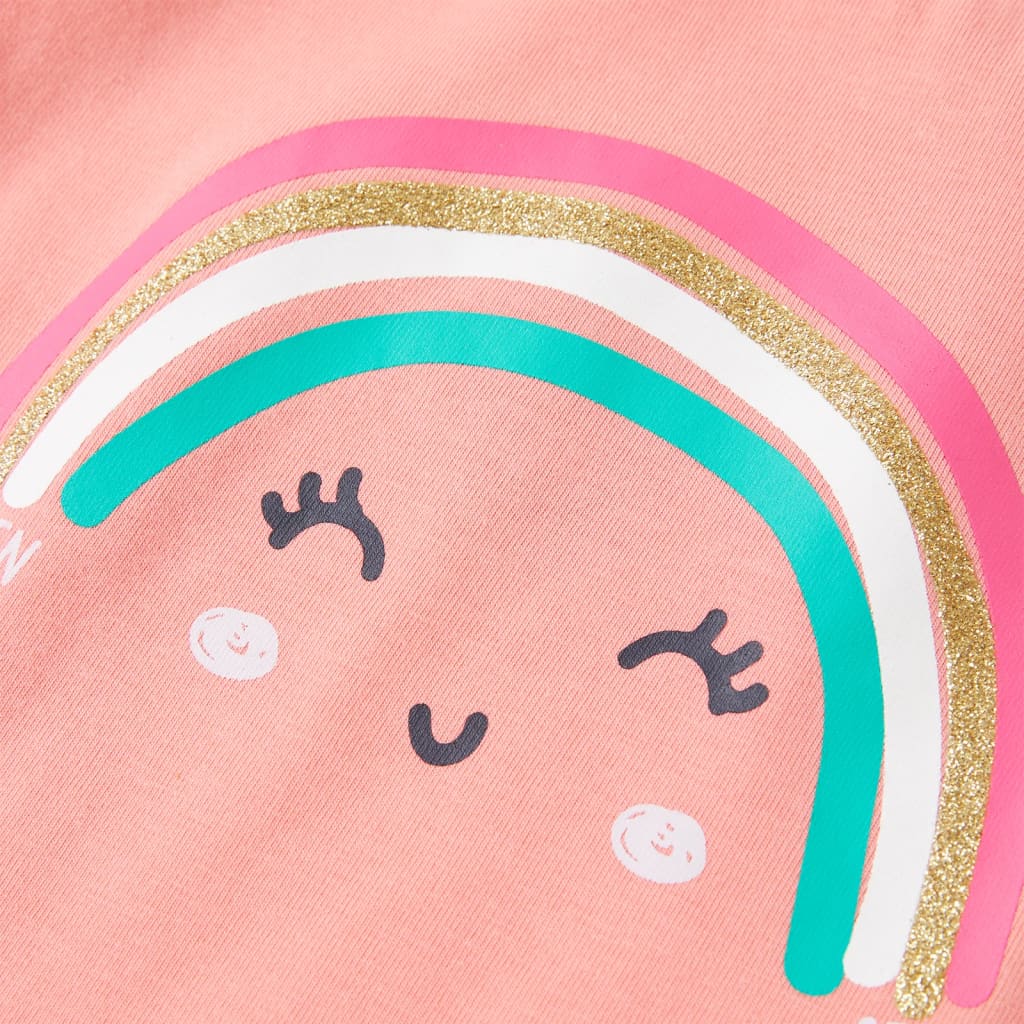 Μπλουζάκι Παιδικό Ανοιχτό Κοραλί 128 - Pakobazaar