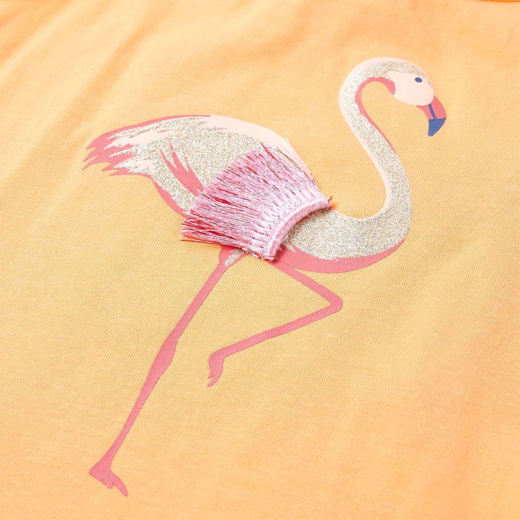 Αμάνικο Μπλουζάκι Παιδικό Έντονο Πορτοκαλί 116 - Pakobazaar